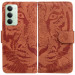 Купить Кожаный чехол-книжка Tiger для Xiaomi Redmi 15 (EU) (Brown) на vchehle.ua