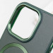 Шкіряний чохол SnapCase with Magnetic Fit на Apple iPhone 16 Pro Max (6.9") (Green) в магазині vchehle.ua