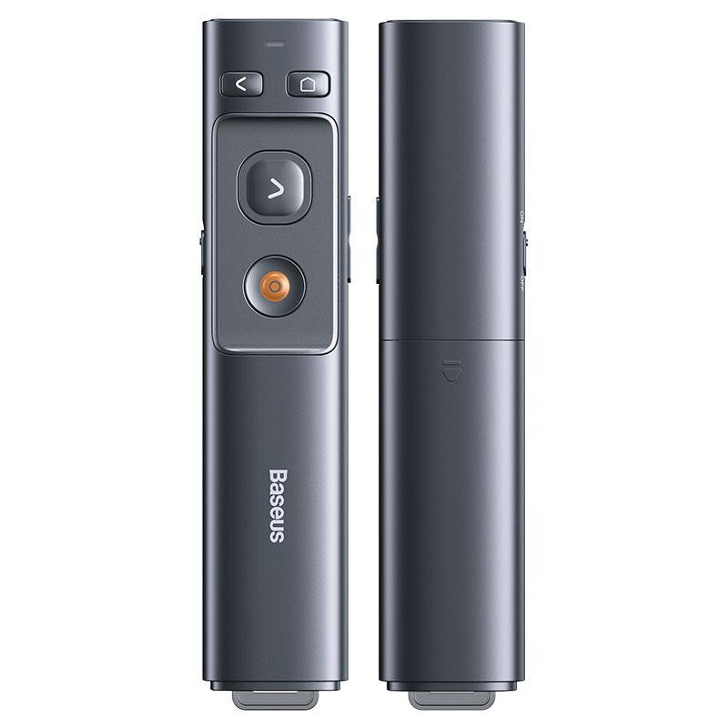 Лазерная указка Baseus Orange Dot Wireless Presenter (Red Laser) (ACFYB-0) (Grey)