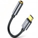 Фото Перехідник Baseus L54 Type-C to 3.5mm (CATL54) (Сірий) в маназині vchehle.ua