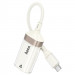 Фото Переходник Hoco UA41B Crystal Type-C to RJ45 100 Mbs (0.15m) (Apricot) на vchehle.ua