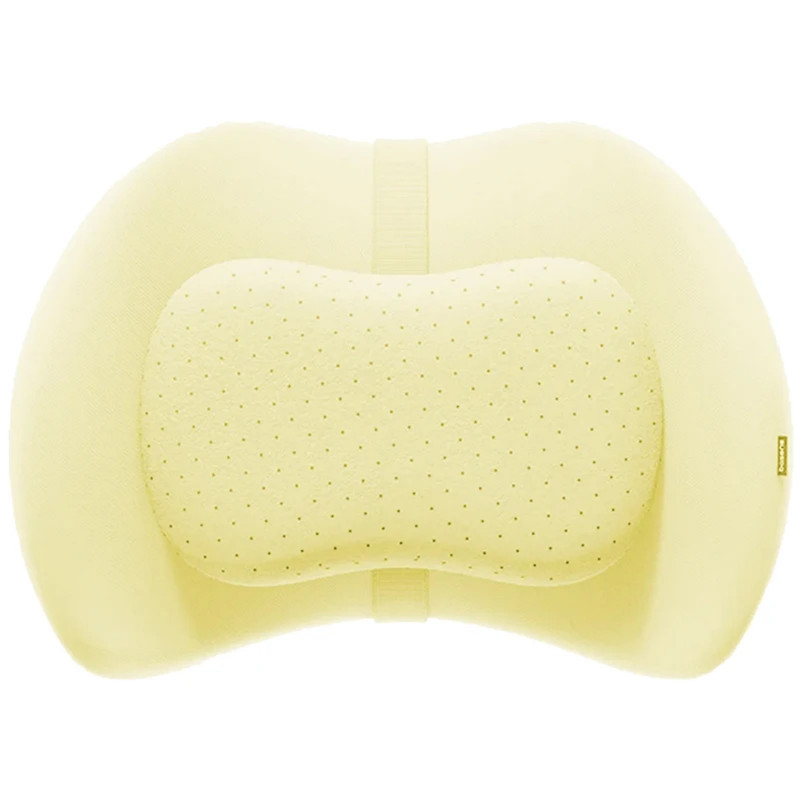 Фото Подушка Baseus PrimeTrip VH2 Dual-Layer Headrest на подголовник (C01200) (Starlight Off-White) на vchehle.ua