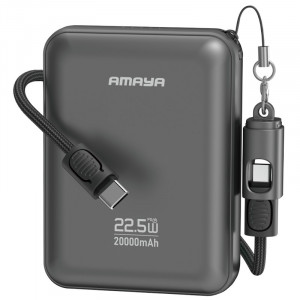 Power Bank Amaya 20000 mAh F237C PD22.5W with cable