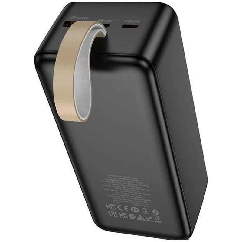 Power Bank Hoco 40000 mAh DB82 Aquila PD65W (Black) в магазині vchehle.ua