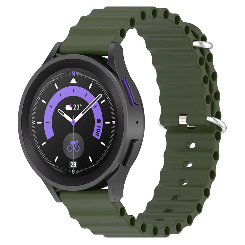 Ремешок Ocean Band для Smart Watch 22mm (Зеленый / Olive)