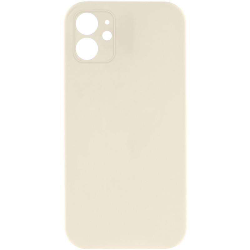 Чехол Silk Square Full Camera Protective (AA) NO LOGO для Apple iPhone 11 (6.1") (Бежевый / Antique White)