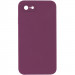 Чехол Silk Square Full Camera Protective (AA) NO LOGO для Apple iPhone 7/8/SE (2020) (4.7") (Бордовый / Maroon)
