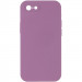 Чехол Silk Square Full Camera Protective (AA) NO LOGO для Apple iPhone 7/8/SE (2020) (4.7") (Лиловый / Lilac Pride)