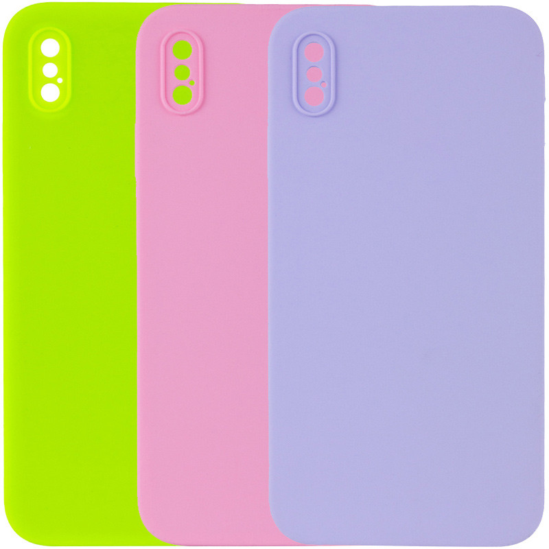 Чехол Silk Square Full Camera Protective (AA) NO LOGO для Apple iPhone XS Max (6.5")