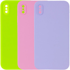 Чехол Silk Square Full Camera Protective (AA) NO LOGO для Apple iPhone XS Max (6.5")