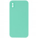 Чехол Silk Square Full Camera Protective (AA) NO LOGO для Apple iPhone XS Max (6.5") (Бирюзовый / Turquoise)
