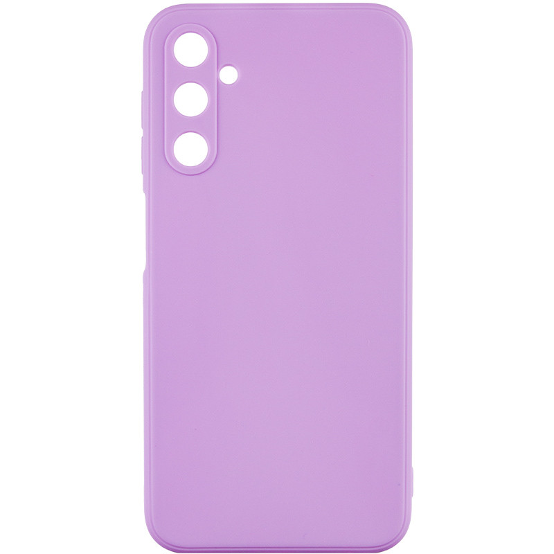 Силіконовий чохол Candy Full Camera на Samsung Galaxy A18 / A17 (Бузковий / Dasheen)