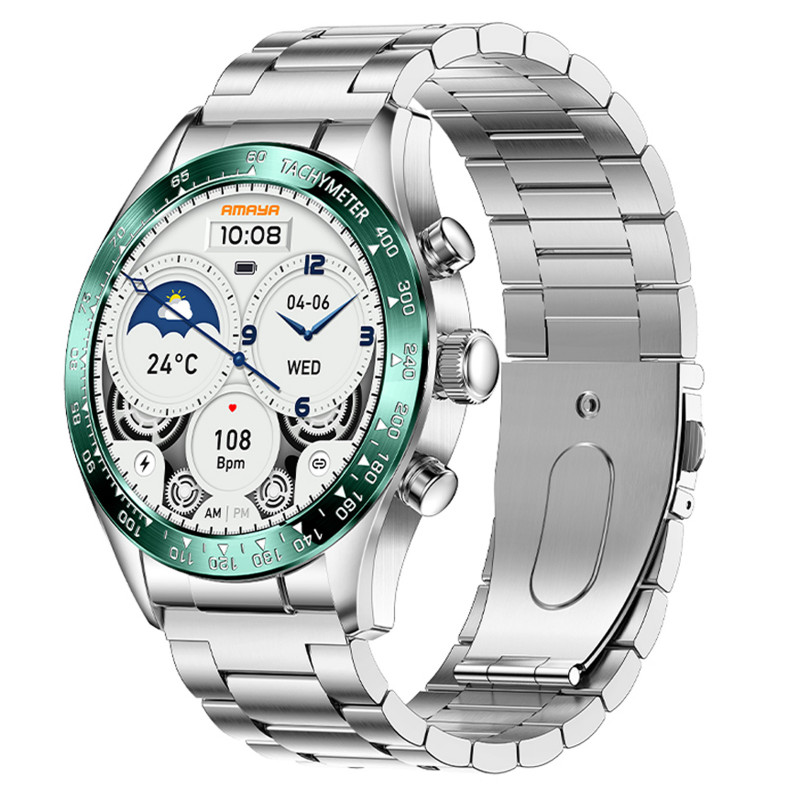Фото Смарт-часы Amaya ASW-80 Smart sports watch (call version) (Green) на vchehle.ua