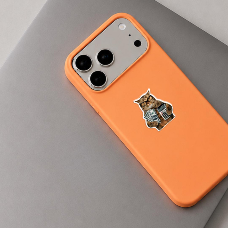 Фото Стикер 3D Animal Collection (Business Cat) на vchehle.ua