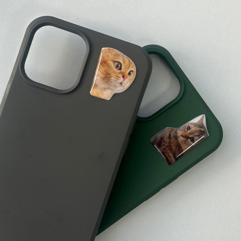 Фото Стикер 3D Animal Collection (Коти меми) на vchehle.ua