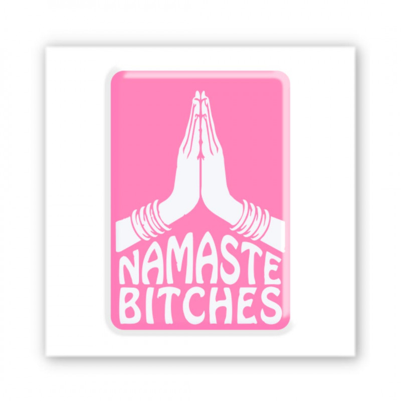 Стикер 3D Art Collection (Namaste)