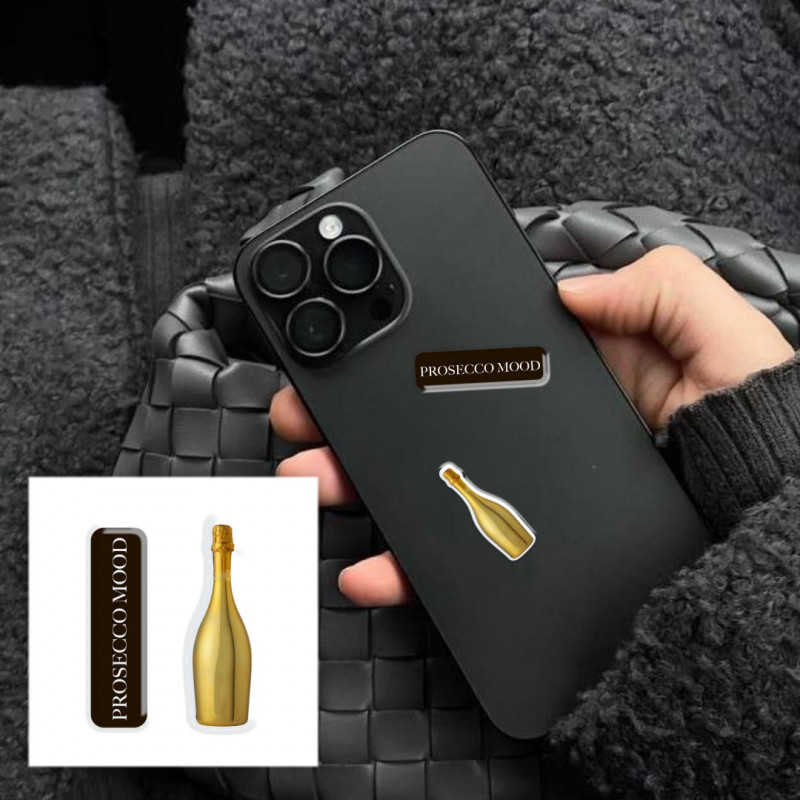 Фото Стикер 3D Double Collection (PROSECCO MOOD) в магазине vchehle.ua