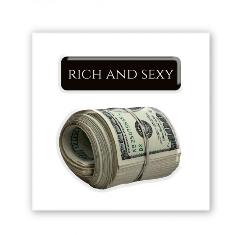 Стикер 3D Double Collection (Rich and sexy)