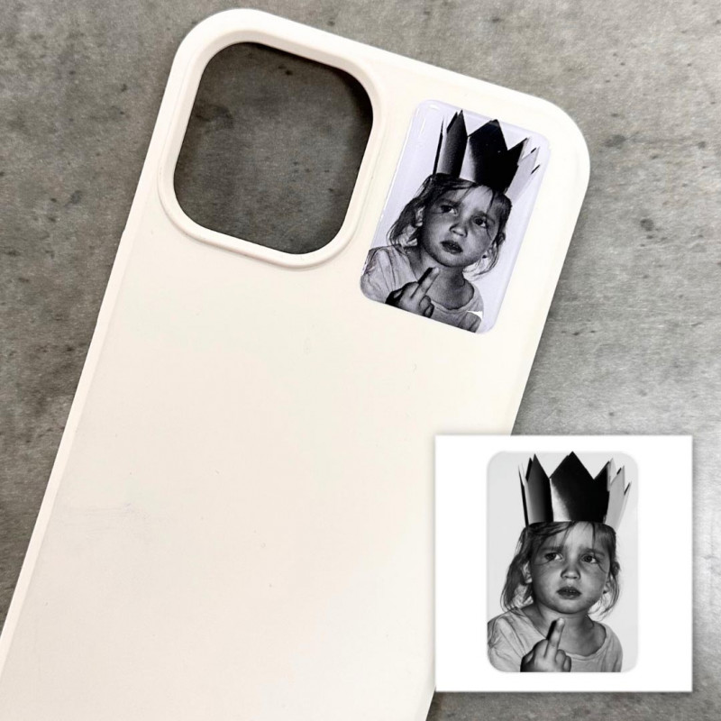 Фото Стикер 3D Girl Collection (Princes mood) в магазине vchehle.ua