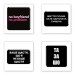 Стикер 3D Motivation black Collection