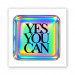 Стикер 3D Motivation color Collection (Ти все зможеш)