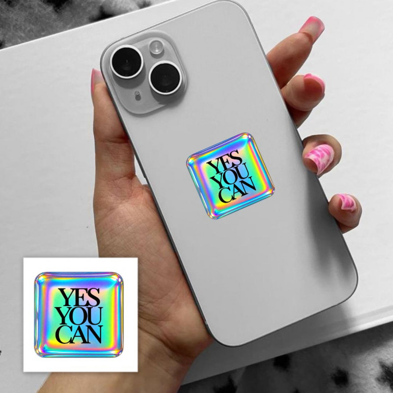 Фото Стикер 3D Motivation color Collection (Ти все зможеш) в магазине vchehle.ua