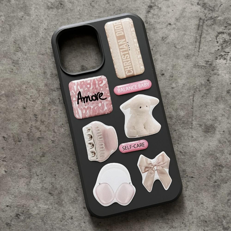 Фото Стикер-набор 3D XXL (Amore (8 pcs)) на vchehle.ua