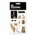 Стикер-набор 3D XXL (Golden Glam (11 pcs))