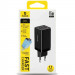 Купить СЗУ Baseus GaN5 Pro PD65W+QC3.0 (1USB-A/2C)  + кабель Type-C to Type-C (CCGP12020) (Black) на vchehle.ua