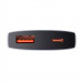 Фото СЗУ Baseus GaN5 Pro Ultra-Slim PD65W+QC3.0 (1USB-A/1C) + кабель Type-C to Type-C (CCGP15011) (Gray) в магазине vchehle.ua