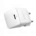 Фото СЗУ Baseus Palm Fast Charger PD30W (1USB-C) + кабель Type-C to Type-C (P10111605113-01) (Moon White) в магазине vchehle.ua