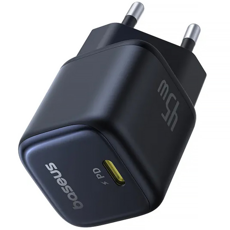 Фото СЗУ Baseus PicoGo GaN Fast Charger 45W (1USB-C) (P10176800) (Cosmic Black) в магазине vchehle.ua