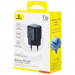Купить СЗУ Baseus PicoGo GaN Fast Charger 45W (1USB-C) (P10176800) (Cosmic Black) на vchehle.ua