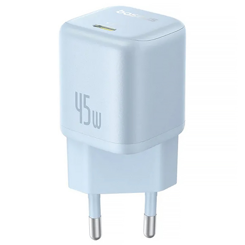 СЗУ Baseus PicoGo GaN Fast Charger 45W (1USB-C) (P10176800) (Galaxy Blue)