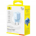 Фото СЗУ Baseus PicoGo GaN Fast Charger 45W (1USB-C) (P10176800) (Galaxy Blue) на vchehle.ua