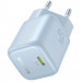 СЗУ Baseus PicoGo GaN Fast Charger 45W (1USB-C) (P10176800) (Galaxy Blue) в магазине vchehle.ua