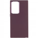 Фото TPU чехол Bonbon Metal Style для Samsung Galaxy S24 Ultra (Бордовый / Plum) на vchehle.ua