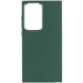 TPU чехол Bonbon Metal Style для Samsung Galaxy S24 Ultra (Зеленый / Army green)