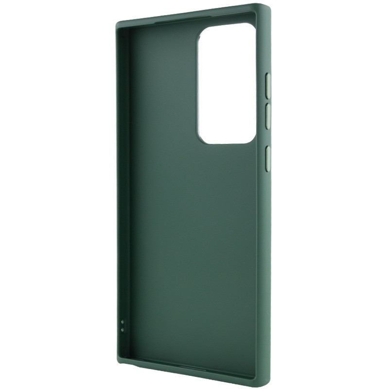 Фото TPU чехол Bonbon Metal Style для Samsung Galaxy S24 Ultra (Зеленый / Army green) в магазине vchehle.ua
