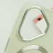 Фото TPU чехол Bonbon Metal Style with Magnetic Fit для Apple iPhone 16 (6.1") (Белый / White) в магазине vchehle.ua