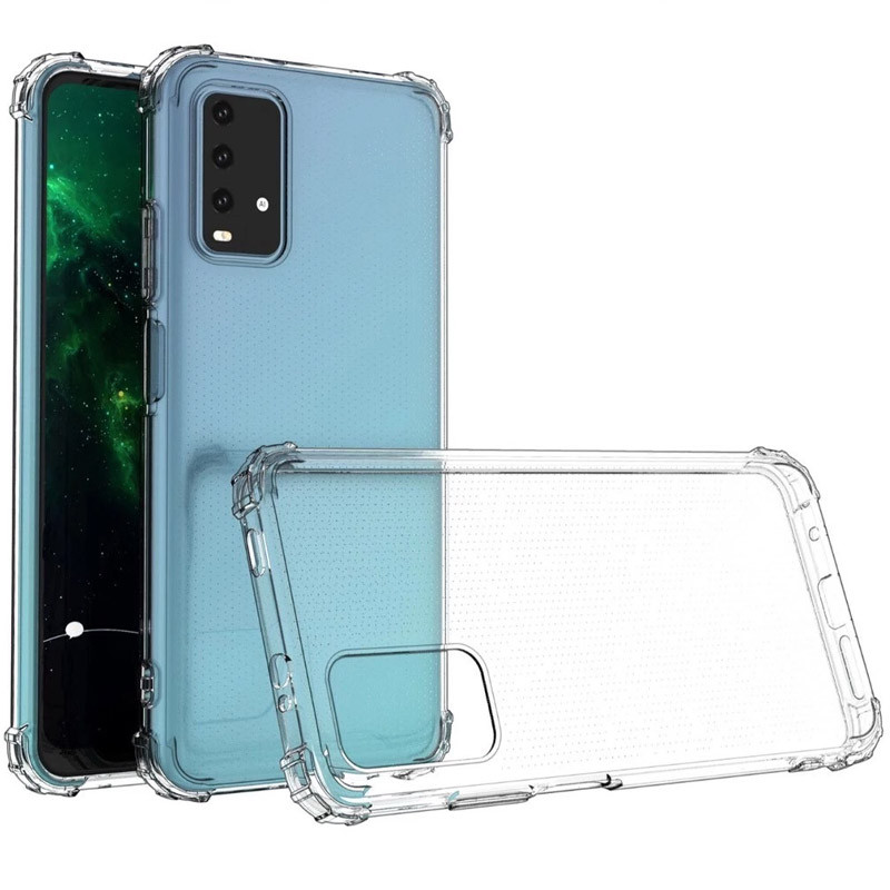 Фото TPU чохол Epic Ease з посиленими кутами на Xiaomi Redmi Note 9 4G / Redmi 9 Power / Redmi 9T (Прозорий / Transparent) на vchehle.ua