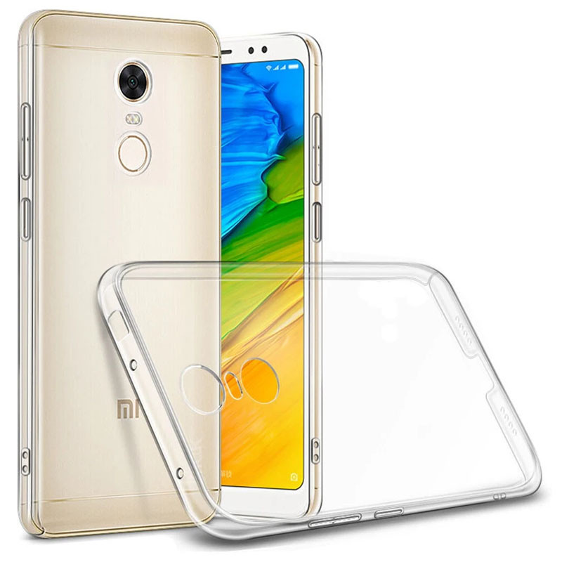 TPU чохол Epic Transparent 1,0mm для Xiaomi Redmi Note 5 (Single Camera)