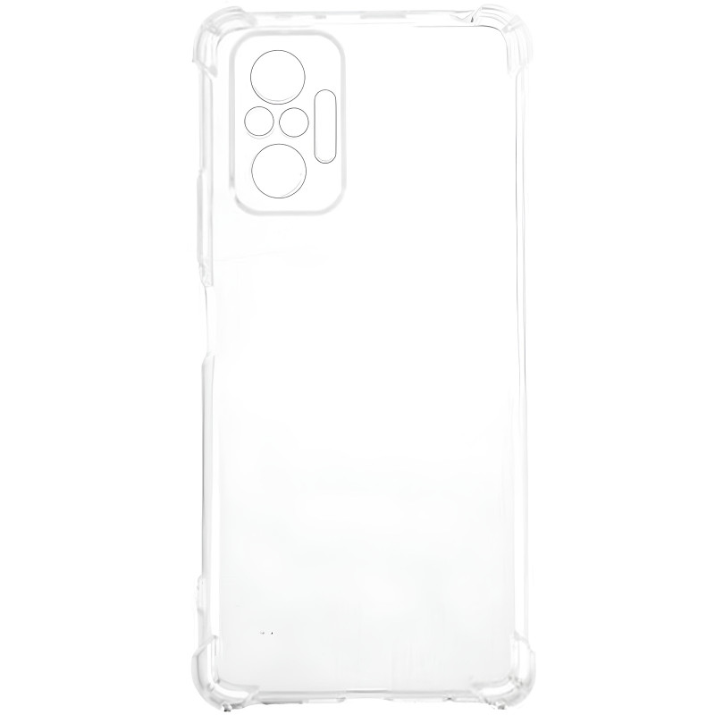 Купить TPU чехол GETMAN Ease logo усиленные углы Full Camera для Xiaomi Redmi Note 10 Pro / 10 Pro Max (Бесцветный (прозрачный)) на vchehle.ua