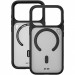 Фото TPU+PC чехол Blueo Frosted Heat Dissip. with Magnetic Fit для Apple iPhone 17 Pro Max /18 Pro Max (6.9") (Черный / Black) в магазине vchehle.ua