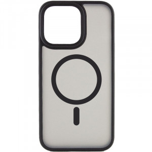 TPU+PC чехол Metal Buttons with Magnetic Fit для Apple iPhone 15 Pro (6.1")