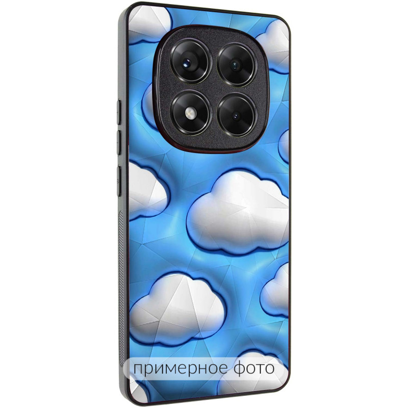 TPU+PC чохол Prisma Fluffie на Xiaomi Redmi Note 14 4G (Int. version) (Clouds)