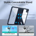 Фото TPU+PC чехол Xundd Stand c усиленными углами для Apple iPad Pro 11" (2024-25) (Черный) в магазине vchehle.ua