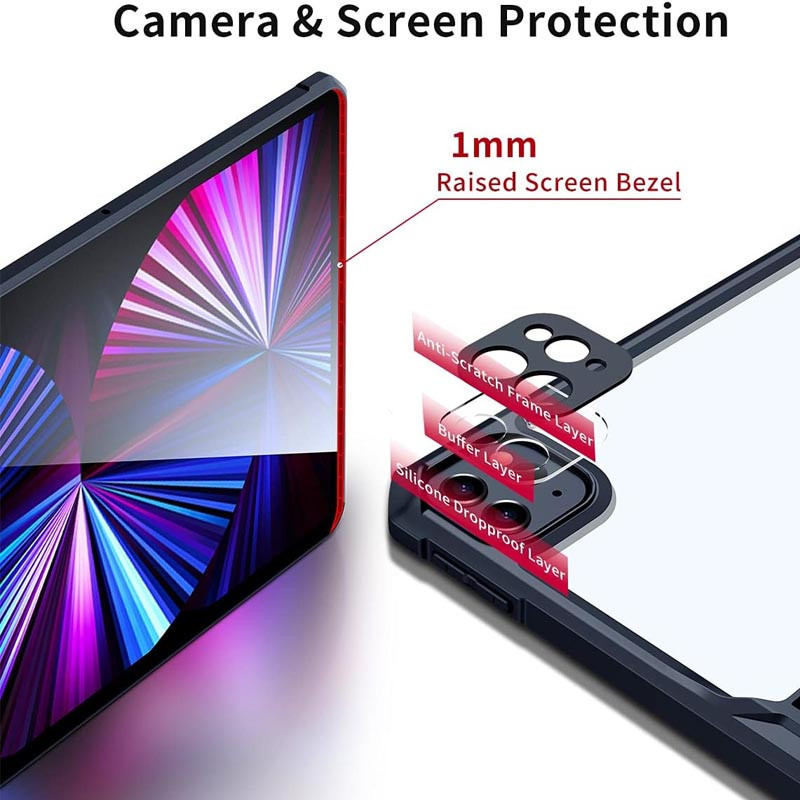 Купить TPU+PC чехол Xundd Stand c усиленными углами для Apple iPad Pro 11" (2024-25) (Черный) на vchehle.ua