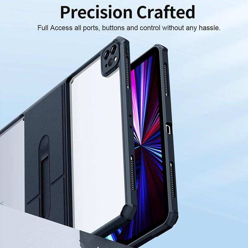 Заказать TPU+PC чехол Xundd Stand c усиленными углами для Apple iPad Pro 11" (2024-25) (Черный) на vchehle.ua