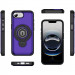 Фото TPU+Textured PC Magnet на Apple iPhone 16e / 17e (6.1") (Purple) в маназині vchehle.ua